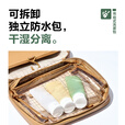 牧高笛（MOBIGARDEN）洗漱包 户外出差旅行便携式整理袋大容量杜邦纸吊挂式洗漱包 暖沙色（不含洗漱用品）