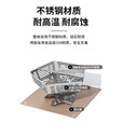 牧高笛（MOBIGARDEN） 焚火台 户外露营多功能便携烧烤架拼接式不锈钢焚火台燎焰 S号-岩石灰