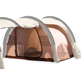 DOD 日本精致户外野营防晒凉棚多人T5隧道帐TN5-695露营悬挂式内帐 卡其色TN5-695