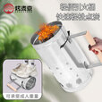 烤煮意 烤煮意木柄引炭桶快速点炭烧烤助燃工具户外木炭引燃桶通风设计可换碳网
