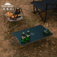 CAMPINGMOON柯曼折叠桌网桌科曼户外露营桌野餐桌多层置物架可拼接T-230 【卡其桌（2桌+2板+1包）】