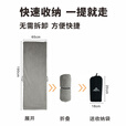 AREFFA户外露营折叠床睡垫行军床睡垫月亮床垫子舒适轻便野营床垫 灰色