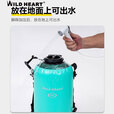 WILD HEART太阳能加热沐浴袋户外露营储水袋便携清洁冲凉洗澡神器食品级材料 12L青色