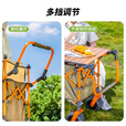 疆屿疆屿露营车外装推杆儿童折叠手推车营地车拓展可拆卸推杆通用配件 【白色】大聚拢推杆