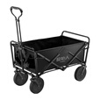 原始人（The Primitive）露营推车营地拖车户外折叠超大野营手拉车遛娃小推车野餐车桌板 160L 升级款曜黑【静音万向轮】