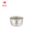 铠斯（KEITH）纯钛茶杯功夫茶杯钛杯钛茶具 30ml单层钛茶杯