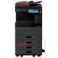 东芝（TOSHIBA）2010AC/2510AC A3激光彩色数码办公 A4复印机 2010AC（20页/分钟） 标配+四纸盒+双面器+双面输稿器+鞍式装订器
