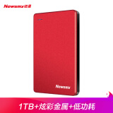 纽曼（Newsmy）1TB 移动硬盘 清风金属系列 USB3.0 2.5英寸 东...