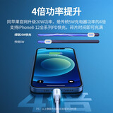 绿联 MFi认证苹果PD20W充电器套装兼容18W通用iPhone12/11/Xs/XR手机USB-C快充头+Type-C to Lightning数据线