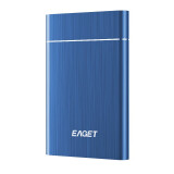 忆捷（EAGET）320G USB3.0移动硬盘G10 2.5英寸全金属文件数据备份存储安全高速防震蓝色