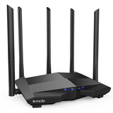 腾达（Tenda）AC11 双千兆路由器穿墙增强型 家用游戏无线路由器 智能5G双频1200M 千兆端口光纤适用