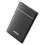 忆捷（EAGET）250G USB3.0移动硬盘G10 2.5英寸全金属文件数据备份存储安全高速防震黑色