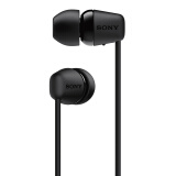 索尼（SONY） WI-C200 无线入耳式立体声耳机 手机耳机 颈挂线控 黑色