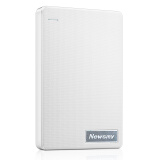 纽曼（Newsmy）320GB 移动硬盘 清风塑胶系列 USB2.0 2.5英寸 清新白 43M/S稳定耐用