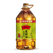 金龙鱼 食用油 非转基因 外婆乡小榨菜籽油6.18L*2件