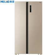 限Plus会员！MeiLing美菱BCD-650WPCX 650升大容积变频保鲜金色对开门冰箱