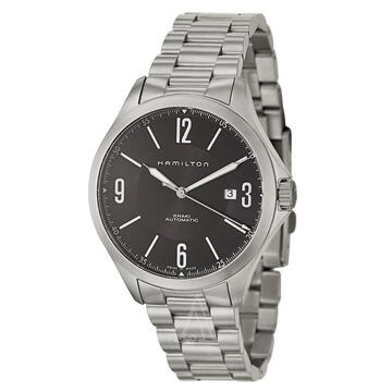 (hamilton)h76665135商务时尚休闲日历钢带机械自动男手表专柜