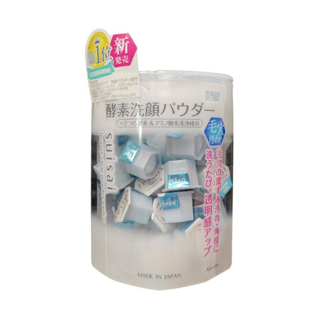 日本kanebo Suisai酵素去角质洗颜粉保湿洁面粉末收缩毛孔去黑头清洁毛孔洁颜粉32粒1盒 32粒装 图片价格品牌报价 京东
