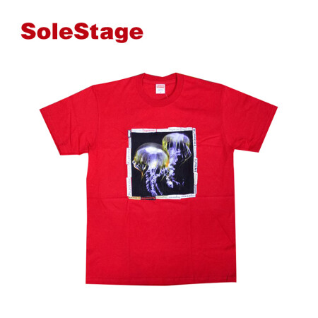 supreme jellyfish tee red