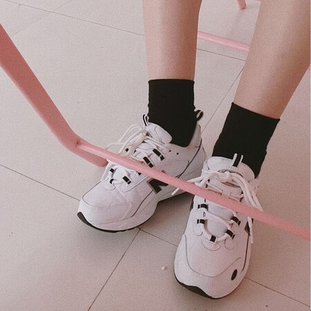 new balance 615 on feet