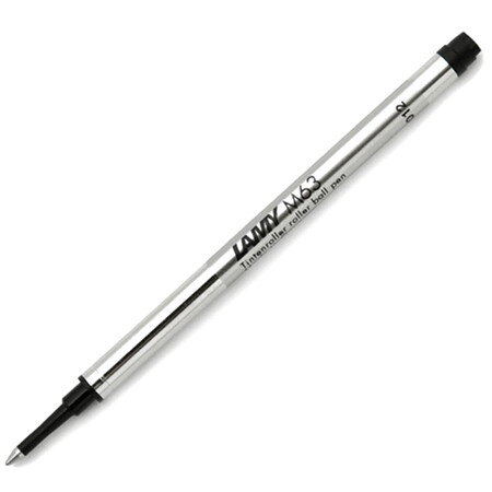 德国进口 凌美(LAMY)专用宝珠笔签字笔中性笔水笔笔芯 M63 单支 黑色 狩猎者恒星通用