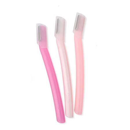 Shiseido\/资生堂安全型修眉刀\/刮眉刀\/剃眉刀防刮伤3把修眉刀【图片价格