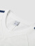 森马（Semir）[商场同款]永久联名卫衣男2024春新款时尚撞色拼接运动风上衣 白蓝色调00318 175/92A/L