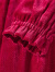 巴拉巴拉宝宝周岁礼服女童公主裙儿童裙子婴儿连衣裙新中式精致潮 中国红60611 73cm