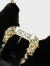 范思哲Versace Jeans Couture女士COUTURE 01链条背提包黑色 礼物