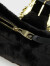 范思哲Versace Jeans Couture女士COUTURE 01链条背提包黑色 礼物