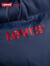 Levi's 李维斯童装男童短款棉服冬季新款儿童保暖上衣外套 深靛蓝 110/52