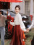 可茵（Keyin）马面裙全套连衣裙2024春秋新款新中式红色汉服订婚礼服敬酒服裙子 1076上衣+马面裙 XL