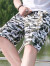 贝吉棋 夏季沙滩裤男士短裤男士五分裤休闲大裤衩中裤速干宽松裤 一件装随机色 XL(90-125斤)