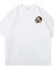 迪伽达短袖t恤男士夏季新款美式潮牌潮流设计感猫咪打底衫情侣五分半袖 YRFS-V758酒红色（在后） L（尺码偏小建议大一码）