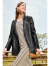 百图betu女装秋季新款西装法式高级感气质百搭西装外套女2309T62 黑色 XS