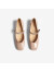 百思图2024秋季新款商场同款时髦法式玛丽珍粗跟女单鞋A2363CQ4 粉色 38