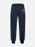 EVISU  男士标志及标语印花卫裤2ESEPM3SP313XXCT 深蓝色 S