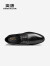 奥康（Aokang）官方男鞋 夏季新款流行低帮正装皮鞋商务镂空透气德比 黑色 38