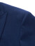 雅戈尔西服男轻薄柔顺时尚商务休闲素色弹力单西修身外套 蓝色 170/92A