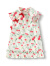 巴拉巴拉婴儿连衣裙女童裙子宝宝公主裙2024夏装国风旗袍新中式 白红色调00316 90cm