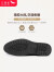 红蜻蜓男鞋夏季新款商务正装系带男士皮鞋绅士复古男单鞋 黑色 38