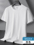 Lee Cooper男士冰丝短袖t恤夏季薄款2024新款纯色圆领夏天宽松速干男装衣服 M221深灰T恤 3XL码（165-185斤）