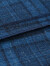 Brloote/巴鲁特秋季新款男士西裤 羊毛商务休闲格纹修身休闲裤长裤 蓝绿 170/78A