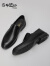 金利来（goldlion）男鞋都市正装休闲时尚舒适套脚皮鞋596820385ADB-黑色-40码