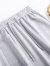婕米儿半身裙中长款开叉直筒包臀一步裙运动休闲卫裙女装春夏新款2024薄 灰色 L（建议108-120斤）
