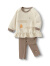 巴拉巴拉婴儿秋装宝宝长袖女童套装儿童衣服两件套2023款时髦洋气 沙卡-套装-50403 73cm