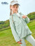 水孩儿（SOUHAIT）童装男童女童防晒衣夏季新款儿童外套百搭凉感遮阳衣 冰晶蓝 110