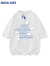 NASA GISS潮牌T恤男夏季ins风印花时尚休闲百搭舒适透气情侣学生上衣