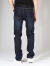 MORING BULL男裤加长版190高个子牛仔裤子潮男直筒加绒加厚115瘦高个120cm 加长版1689蓝黑色-常规 33