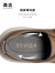 森达（SENDA）复古板鞋男春新商场同款休闲鞋男士打孔车缝线1HP01AM3 黄色 42